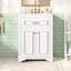 Meuble-lavabo 24 po avec lavabo en céramique intégré-1279722779