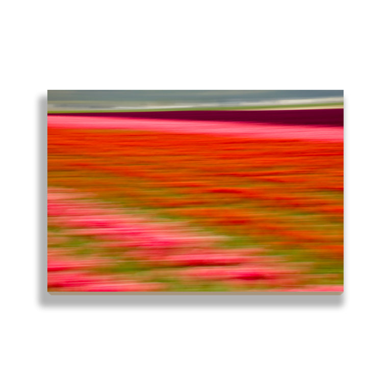 Blurred Flowers I Print by Geoffrey Baris