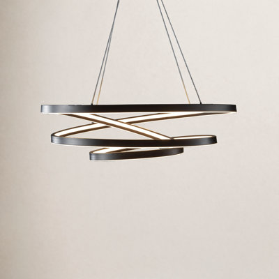 Yasmine Dimmable LED Geometric Chandelier