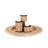 Robin Baron Winfield Wooden Candle Holder- Medium-228466292