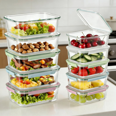1040ml Glass Food Storage Container