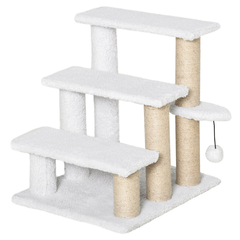 Pet with 3Step for Cats, White