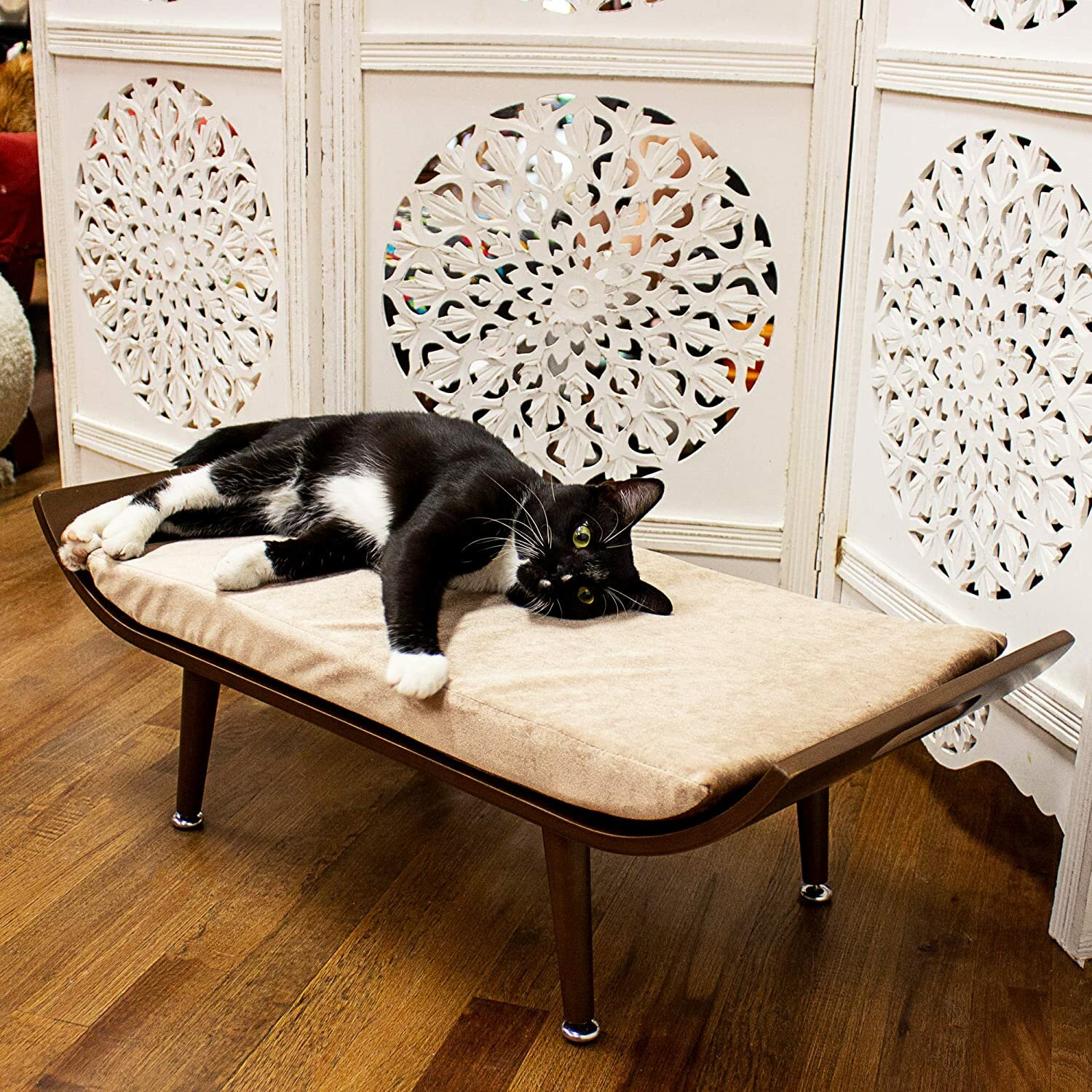 Mid century cat discount bed