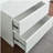 Devi White Wall Mounted Wood Closet System-1414053104