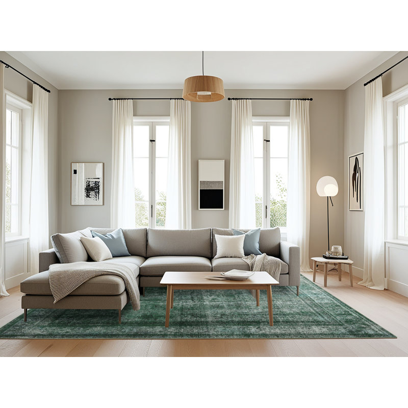 Tapis oriental en laine Keghart, Rectangle 8 pi x 10 pi