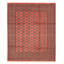 Finest Peshawar Bokhara Dark Coral Rug 8'3" x 10'2"