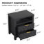 65cm W Bedside Table-885737334