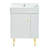 21.6" White Bathroom Vanity