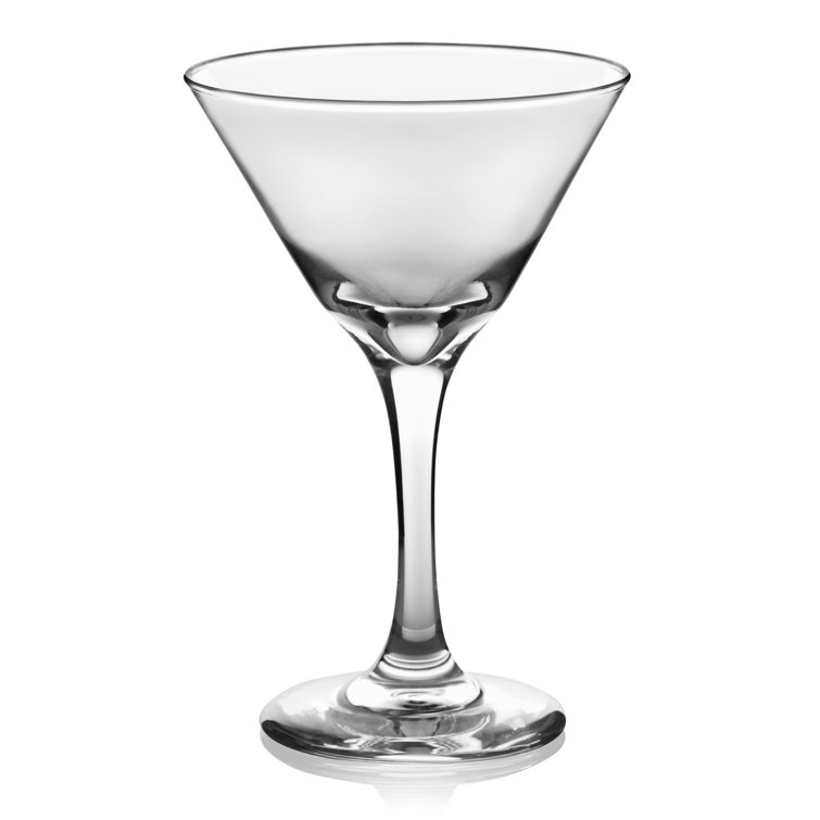 Large Martini BPA-Free Plastic Glasses - 2 Ct.