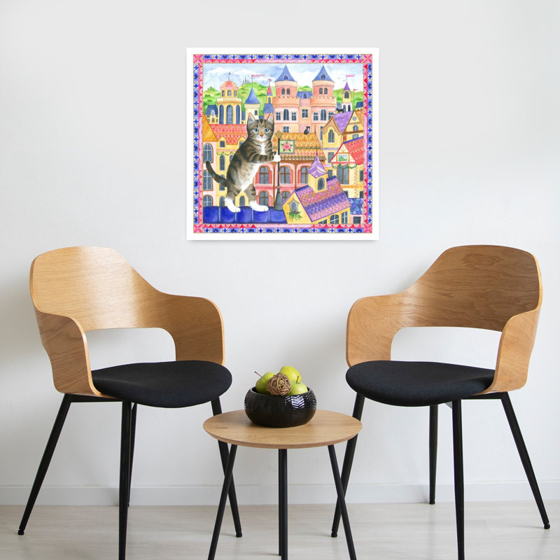 Art contemporain, architecture contemporaine, art urbain, H 24 po x l 24 po