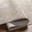 Tapis oriental en polyester tissé à la machine Don Beige / bleu / or-97574257
