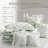 Premium King Bedding Sets, Soft Polyester, Sage Floral Farmhouse Home