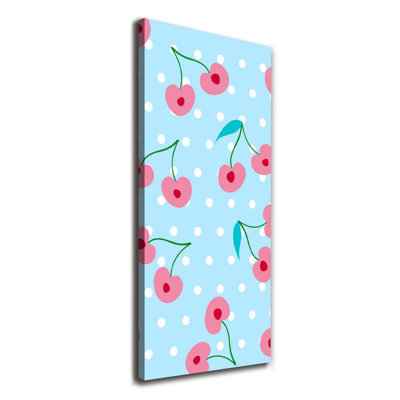 Cherries - Wrapped Canvas Print
