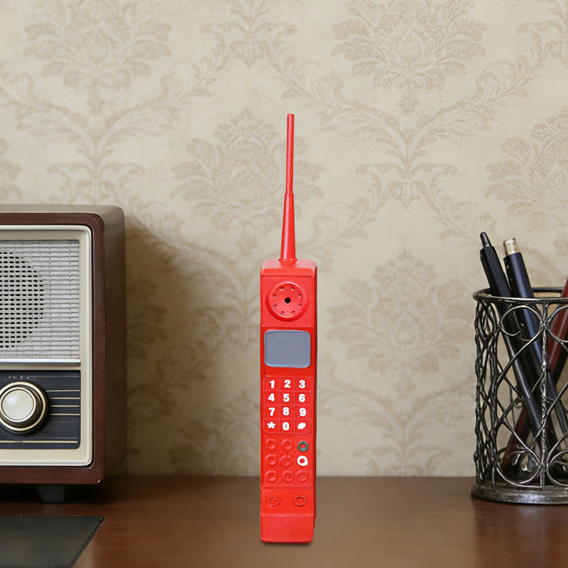 Mobile Phone Model Cell Phone Ornament, Red
