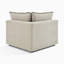 Alexa Upholstered Linen-Look Fabric Modular Sofa - Cozy Modern Design-405651636-405651637