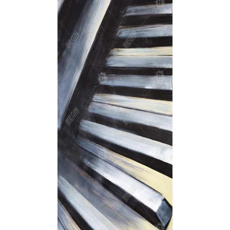 Piano keys - 15.75"x31.50" Desk mat