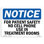 For Patient Safety No Cell Phone Use In Aluminum Sign 12 x 18