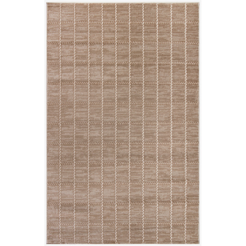 Geometric Indoor Rug, Rectangle 3'11" x 5'11"