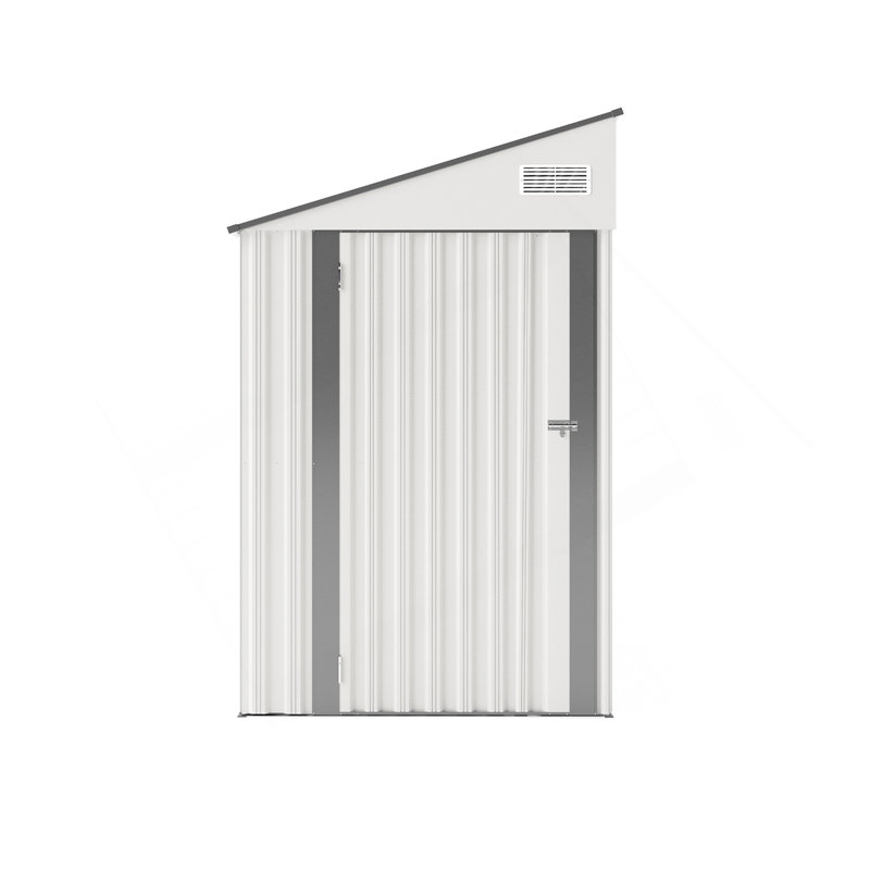 Campcraft Optional Two-Color Storage Shed, Single Hinge Door, Solid Structural Design, Good Ventilation, Surface With Protective Film, And Suitable For Various Scenarios