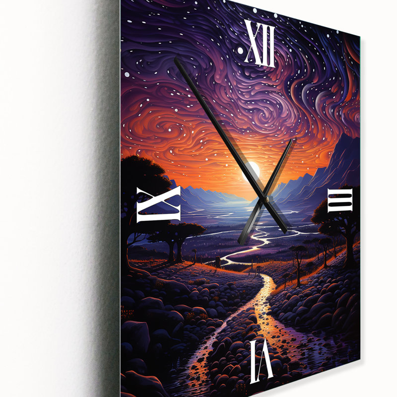 Jairen - Horloge murale africaine, H 28 po x l 12 po x P 1 po