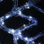 The Holiday Aisle® Diamond Tip Ice Crystal Snowflake Pair with LED Lights