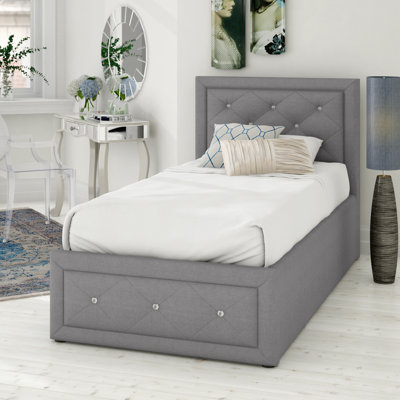 Leana Upholstered Ottoman Storage Bed