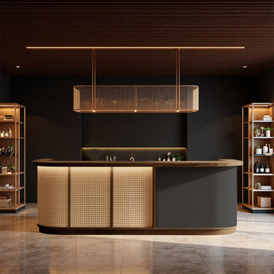 Retro Elegance Cottrell - Élégant multi-usage pour les bars, les salons, les pubs et les espaces de divertissement commerciaux
