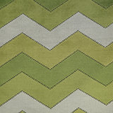 Piccadilly - Bold Chevron Cut Velvet Upholstery Fabric By The Yard