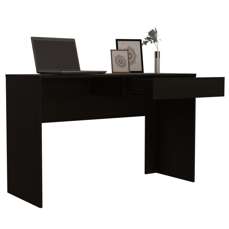 Bureau d'écriture Acre, un tiroir - noir