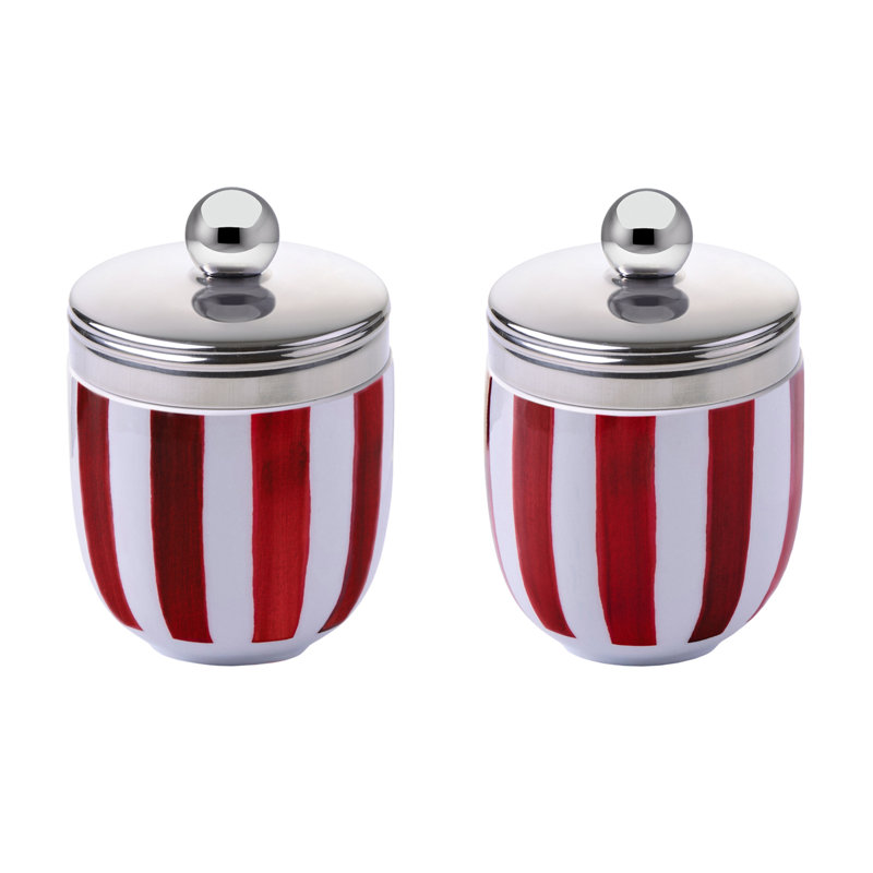 BIA International Non Stick Egg Poacher, Red