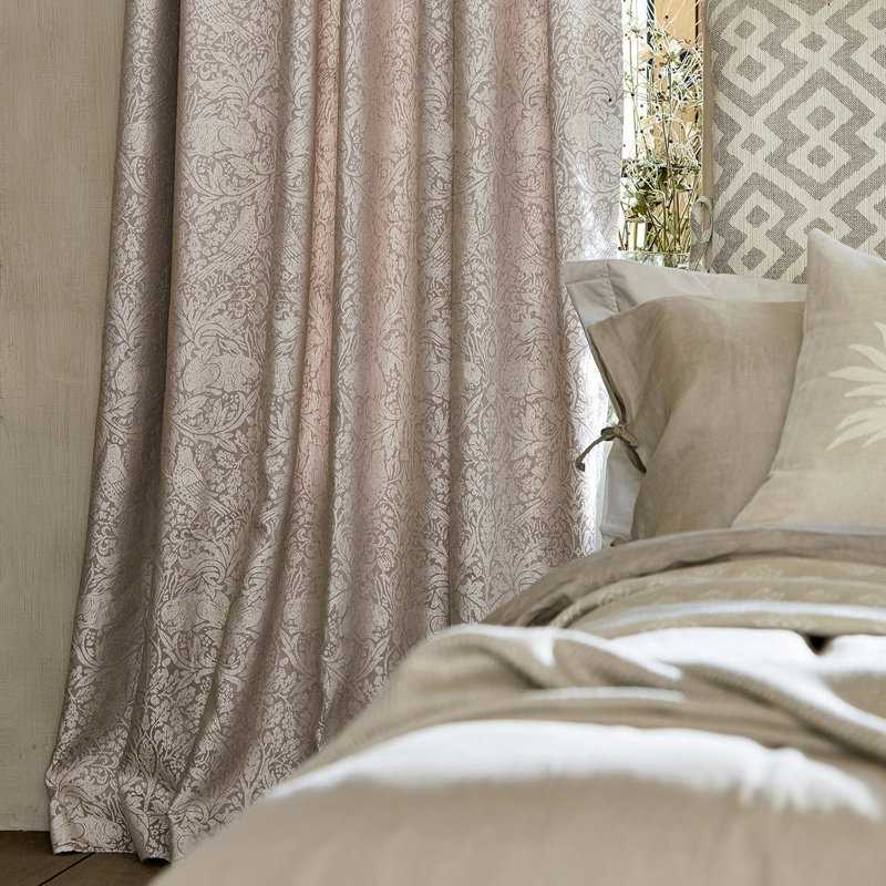 Pure Brer Rabbit Weave Fabric, Faded Sea Pink