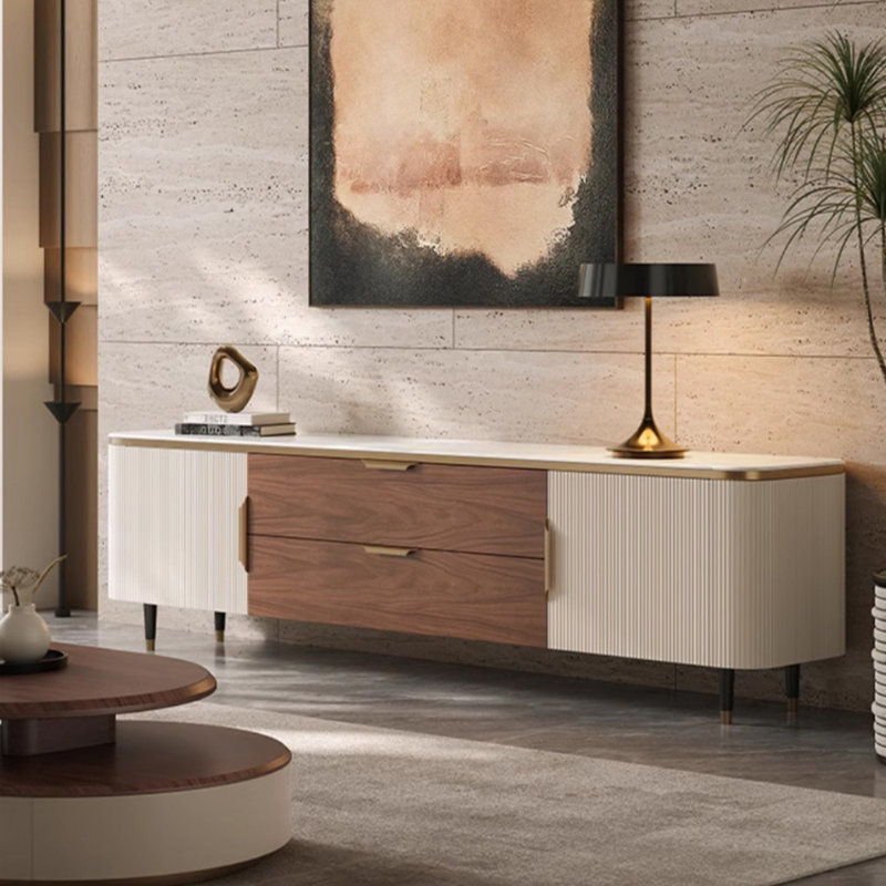 Meuble télé moderne, minimaliste et luxueux