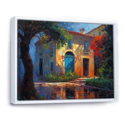 "Rurale campagne charmante II", reproduction sur toile