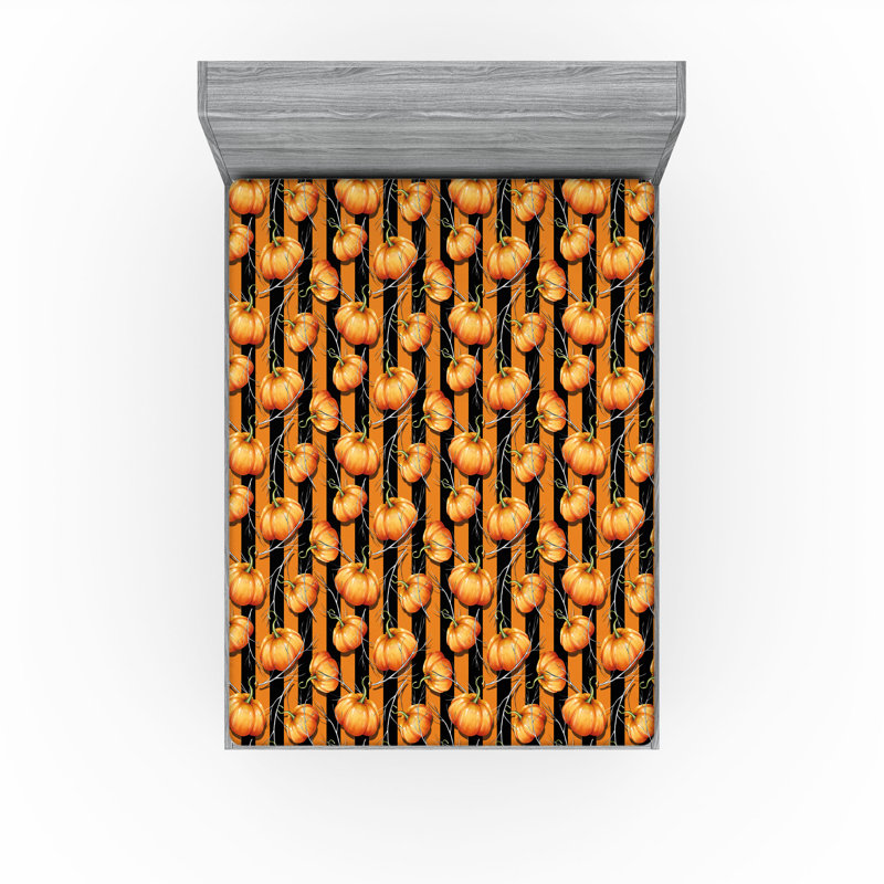 Drap-housse citrouille Ambesonne
