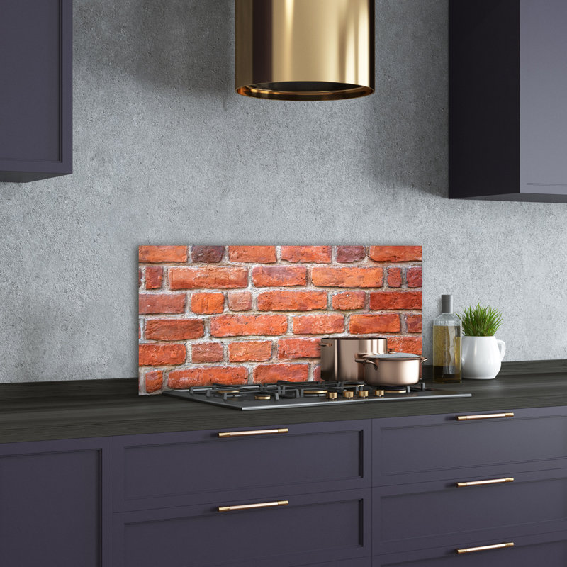 Akilles 50cm W x 100cm L Glass Peel and Stick Panel