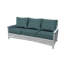 Bella 79.75" Wide Outdoor Wicker 3 - Seater Patio Sofa with Cushion-718758474-718758578