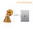 Lateefah Iron Armed Sconce