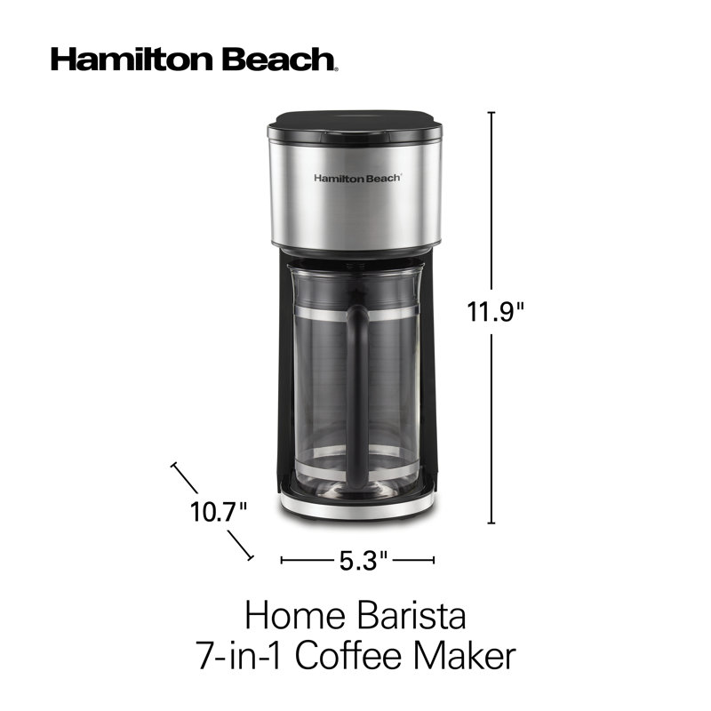 Cafetière 7-en-1 Hamilton Beach Home Barista