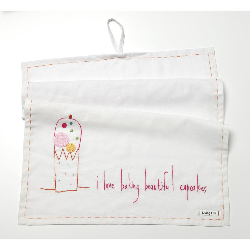Cotton Embroidered Dish Cloth