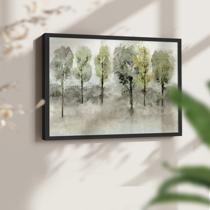 Debruce Tree Line -Framed Print - Restickable