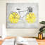 Impression de toile rétro sur bicyclette citronnée rétro-92520186