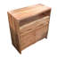Platon Solid Wood 90cm W 2 - Drawer Chest of Drawers
