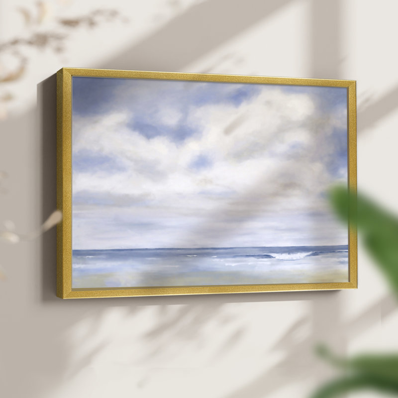 The Wave -Framed Print - Restickable, 8" H x 10" W