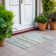 Malchow Washable Striped Indoor / Outdoor Rug
