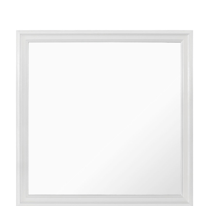 CROCODILE METALLIC WHITE MIRROR