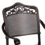 Fauteuil de patio en aluminium Aivars Mcnabb
