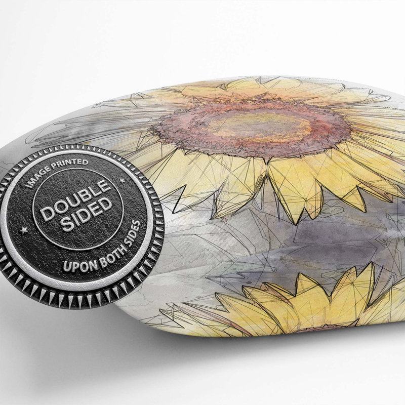 Square Throw Cushion, 55cm H x 55cm W x 20cm D