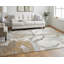 Tapis en polypropylène à motif abstrait industriel Takara-2057320868