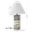 Gottesdiener Square Marble Table Lamp-1982224699