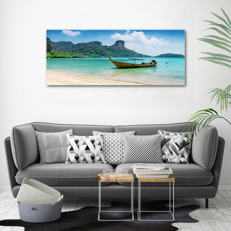Boat - No Frame Print on Canvas
